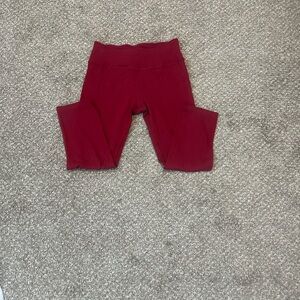 Beyond yoga leggings burgundy small